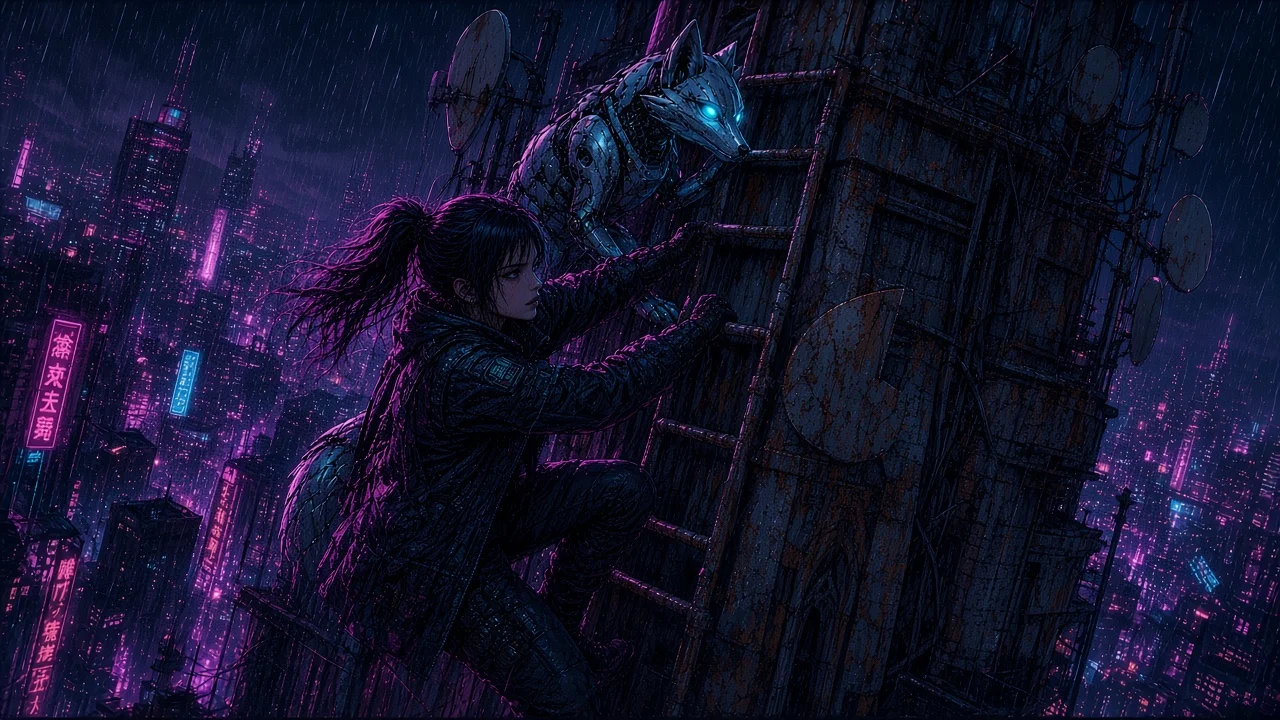 Nova unlocking cryo-racks of neural cores inside a fake water treatment black-site.