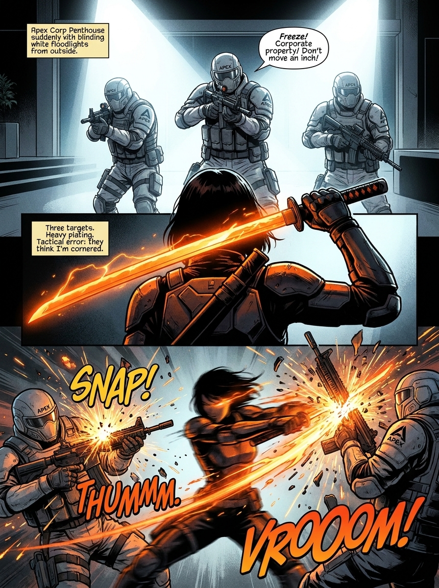 Protocol Zero - Comic Page 2 - Protocol Zero Triggered & The Turn