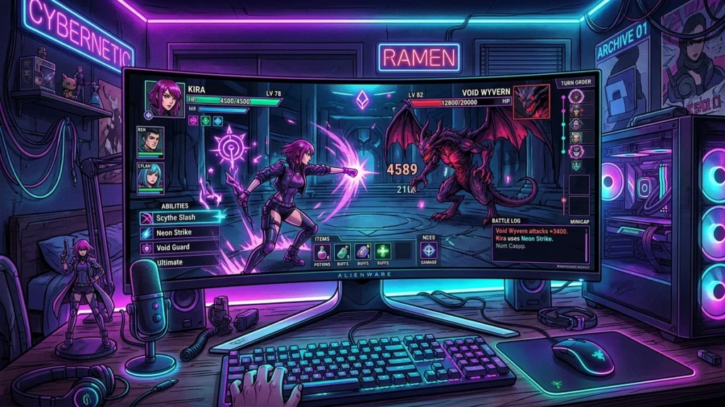 Manga RPG Review: Browser Game Spend & Age Gate
