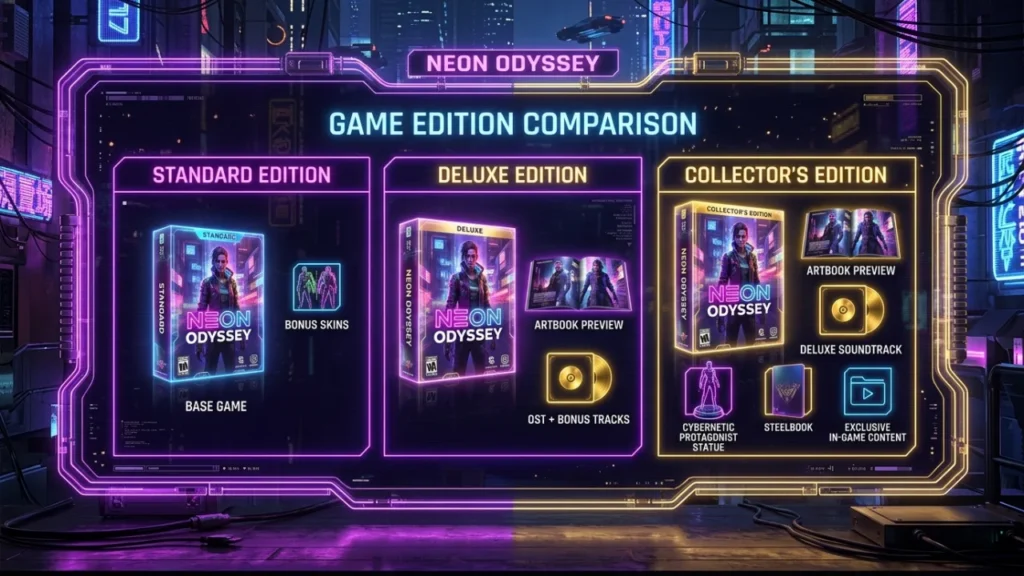 Before buying a visual novel, compare the exact edition