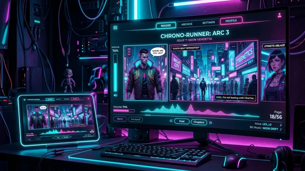 The Architecture of Interactive Cyberpunk Comics: Inside NeonCritic’s Proprietary Bande Dessinée Engine