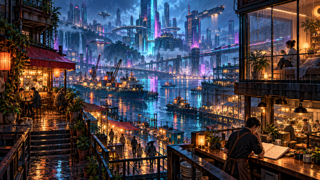 Nivalis Nights Review: City Life, Business Management and Buying Checks